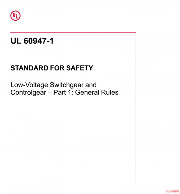 UL 60947-1 PDF UL 60947-1 PDF